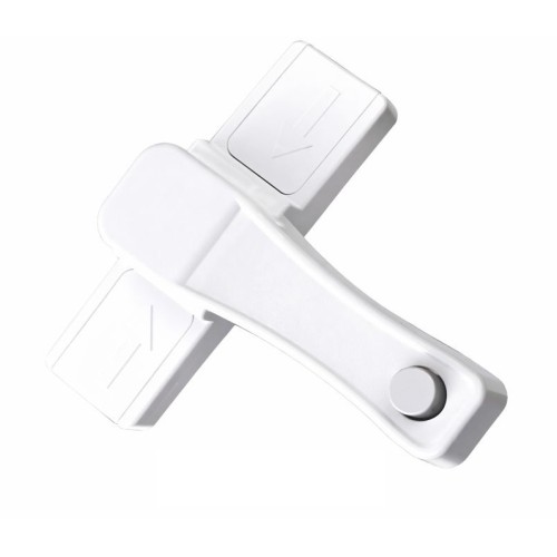 Блокиратор открывания с кнопкой белый