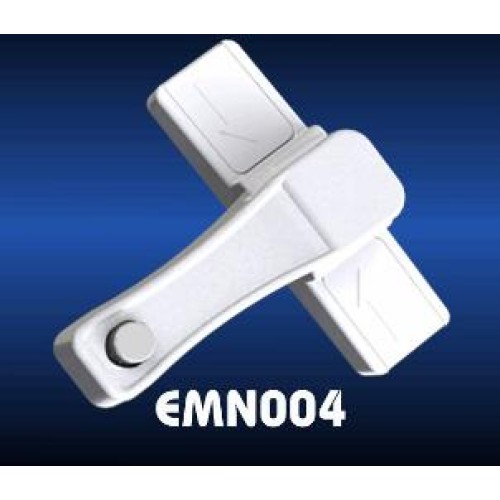 Блокиратор открывания с кнопкой белый