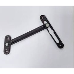 Ограничитель фрамуги 13 см.  коричневый