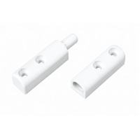 Петля 10*20 с металлической осью белая