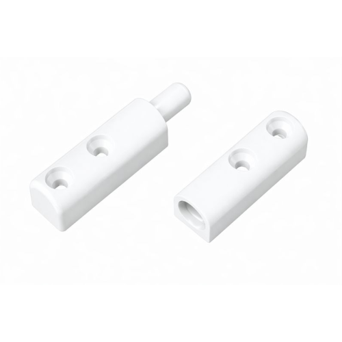 Петля 10*20 с металлической осью белая