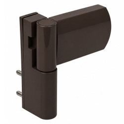 Петля дверная 120 кг. H27 (15-23)   коричневая Ral 8019
