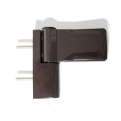 Петля дверная 140 кг. DHV противовзломн.  коричн (Ral 8019)