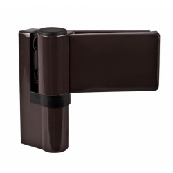 Петля дверная 150 кг. DHV  коричневая (Ral 8019)