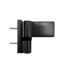 Петля дверная регулируемая DHV черная (9005)