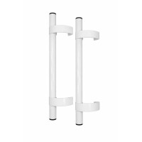 Ручка офисная прямaя  500 мм  белая