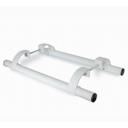 Ручка офисная прямaя  500 мм  белая (RAL 9016)