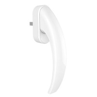 Ручка оконная LEO (акустик), 38мм.  белая