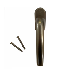Ручка оконная greenteQ FG10.AL 10/37 45° бронза F4 (анодир.)