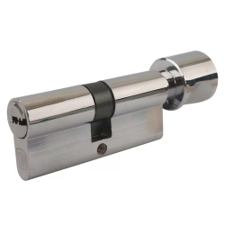 Цилиндр замка 40х50 с воротком (5 кл., перф.) Prof: 7 pin.