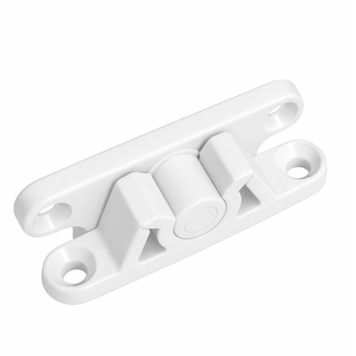 Защелка пластиковая 17*25  белая